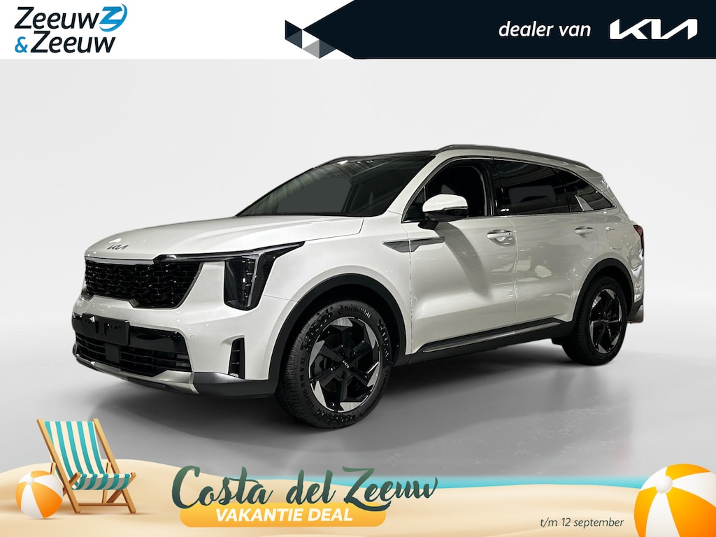 Kia Sorento 1.6 T-GDi Plug-in Hybrid 4WD DynamicPlusLine 7p | Glazen schuif-/kanteldak | BOSE premium geluidsinstallatie | Stoel- en stuurverwarming | NU €3000 inruilpremie!