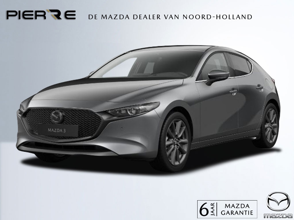 Mazda 3 2.5 e-SkyActiv-G M Hybrid 140 Exc-line Bns Edition NAVI | ACHTERUITRIJCAMERA | 18 INCH LMV | APPLE CARPLAY | WINTERPAKKET 10 YEARS DEAL: €3.500,- EXTRA INRUIL