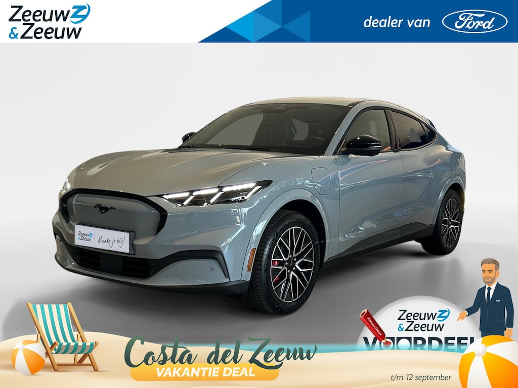 Ford Mustang Mach-E Extended Premium RWD 88 kWh | Direct Leverbaar | €1000,- Voordeel | 360 Camera | Winterpack | 19 LM Velgen | Technology Pack | Rijklaar Prijs | B&O Audio |