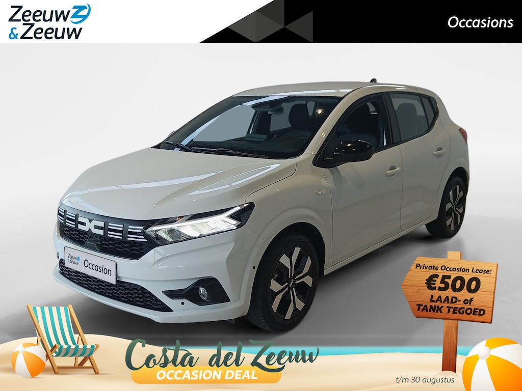 Dacia Sandero 1.0 TCe 90 Journey *Navi via Carplay*Camera*Climate Control*Parkeersensoren*Keyless Entry*Zeer nette auto!