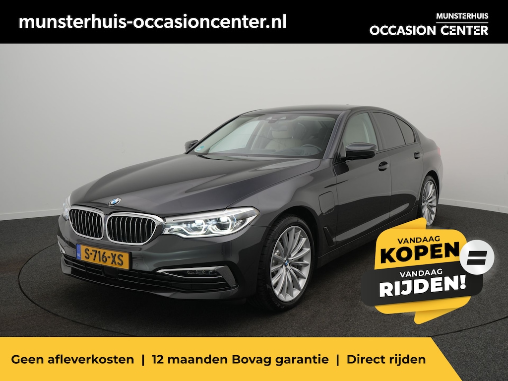 BMW 5-Serie 530e iPerformance High Executive - RIJKLAARPRIJS - Plug-in Hybride - Achteruitrijcamera - Apple Carplay - Android Auto - Head-Up Display - Stoel- en Stuurverwarming!
