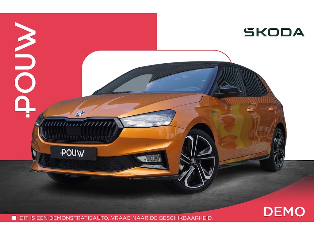 Skoda Fabia 1.0 TSI 115pk DSG Monte Carlo | Navigatie | Adaptive Cruise | Stoelverwarming