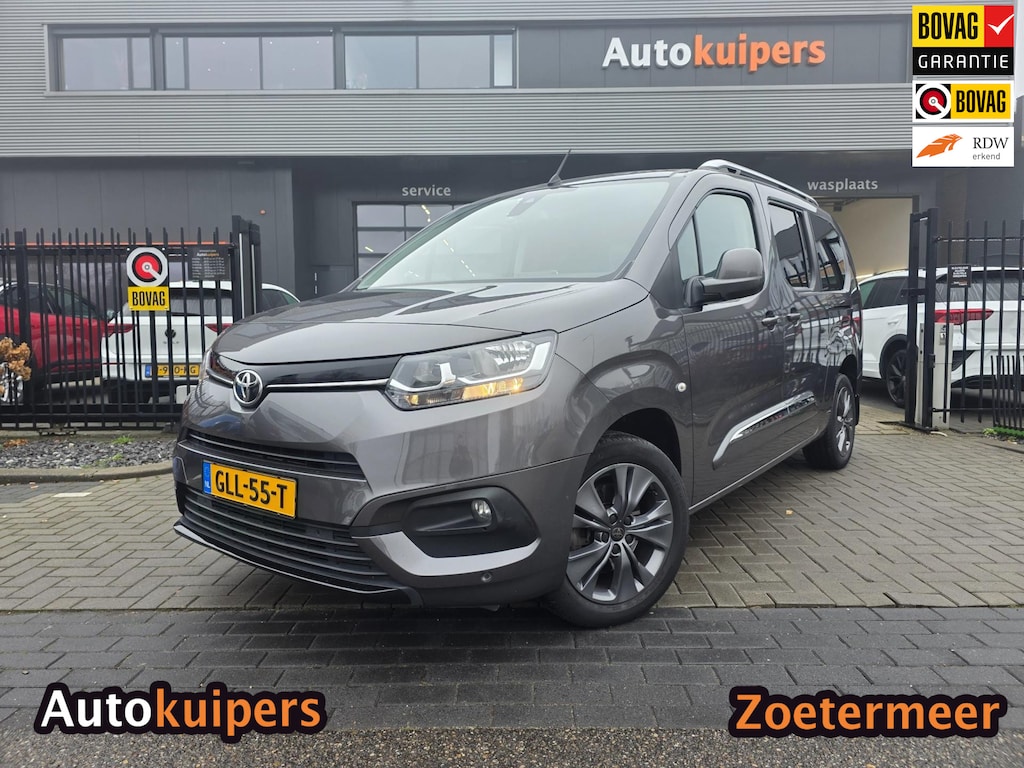 Toyota PROACE CITY Verso 1.2 Turbo Professional|7-persoons|AUTOMAAT |Met o.a. achteruitrijcamera, cruise control en climate!