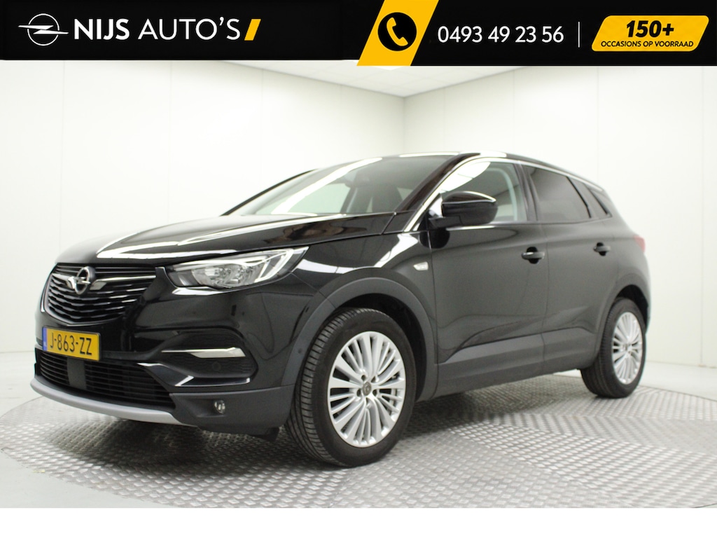Opel Grandland X 1.2 Turbo Innovation | climate control | navigatie | pdc v/a+camera | carplay | dode hoek | elektr. inklapbare spiegels | cruise | bluetooth