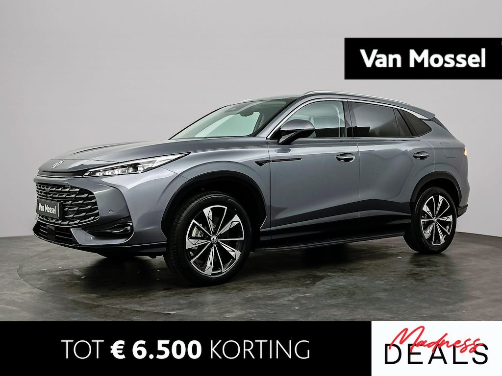 MG MG HS 1.5T PHEV Luxury Madness Edition | 360 Camera | LED | Stoelverwarming | Adaptieve Cruise Control | Apple Carplay | Lederen Interieur | Meerdere kleuren leverbaar
