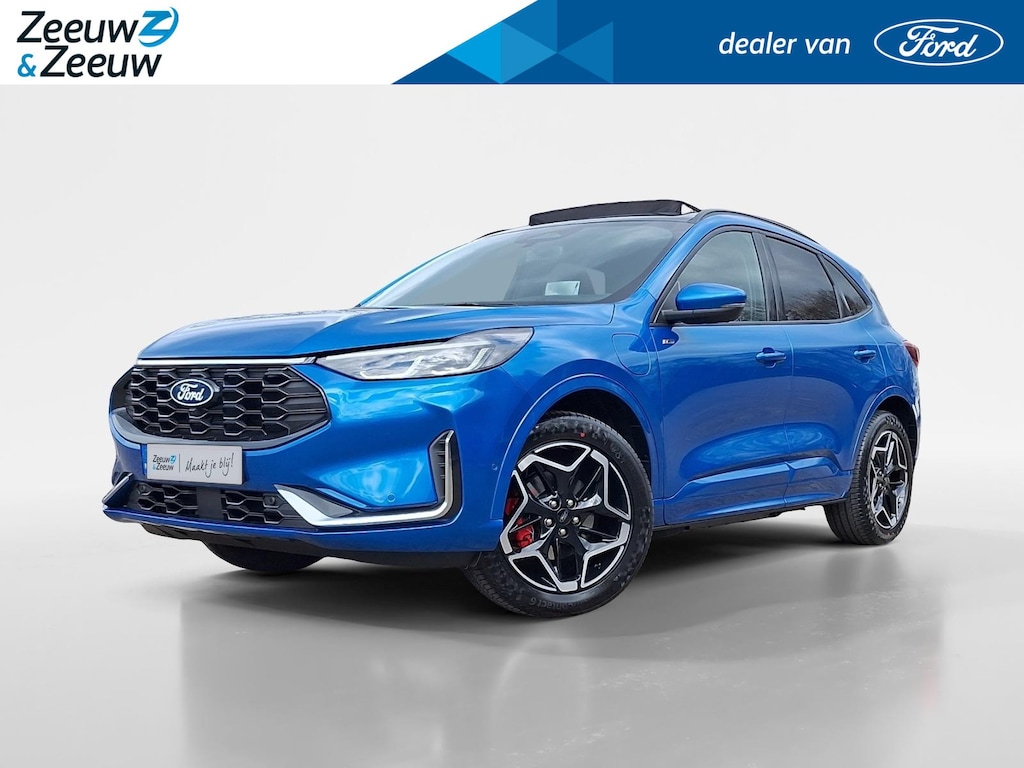 Ford Kuga 2.5 PHEV ST-Line X | Winterpack | 19" Lichtmetaal | Panoramadak | El. Trekhaak | 360Camera | Adaptive cruisecontrol | El. Achterklep | Matrix ledkoplampen |