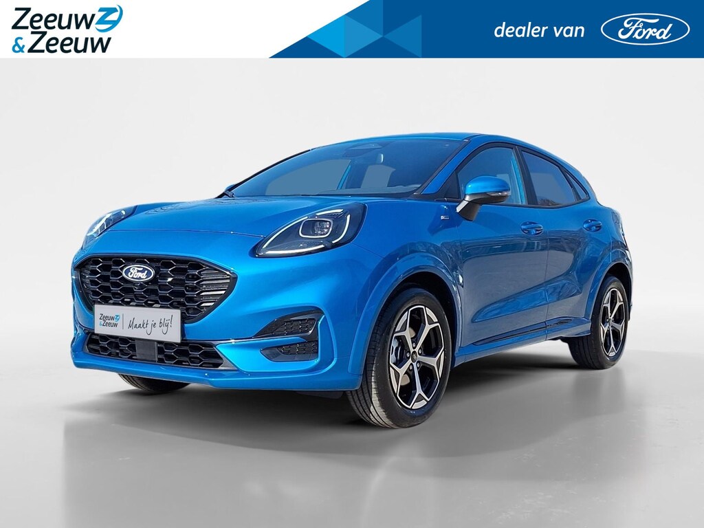 Ford Puma 1.0 EcoBoost Hybrid ST-Line | !gratis upgrade naar automaat! | Winterpack | Camera | Climate Control | 17" Lichtmetaal | Apple Carplay&Android Auto | Parkeersensoren | Navigatie |