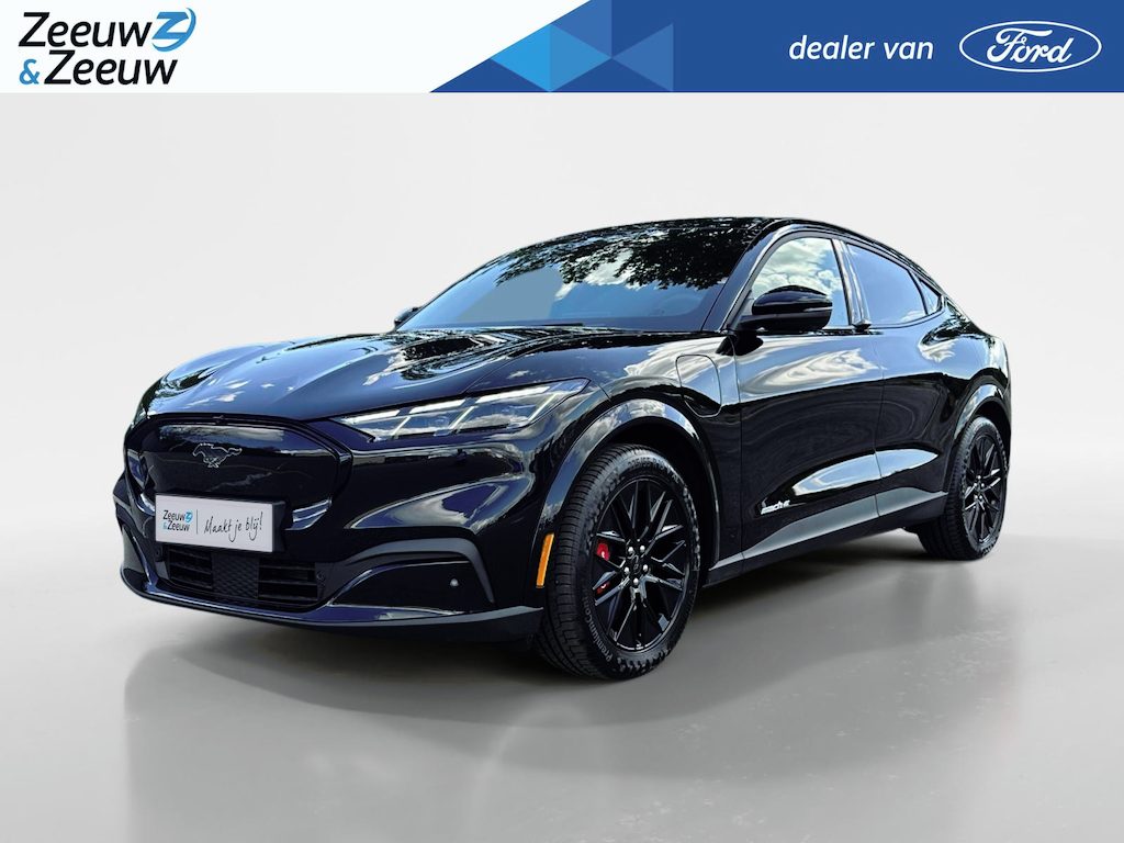 Ford Mustang Mach-E Extended Premium RWD 88 kWh | Uit Voorraad Leverbaar! | 5.000,- Ready Set Ford Bonus | 600km WLTP Rijbereik | 19" Lichtmetalen Velgen | Elektrisch Bedienbare Achterklep met Sensor Besturing