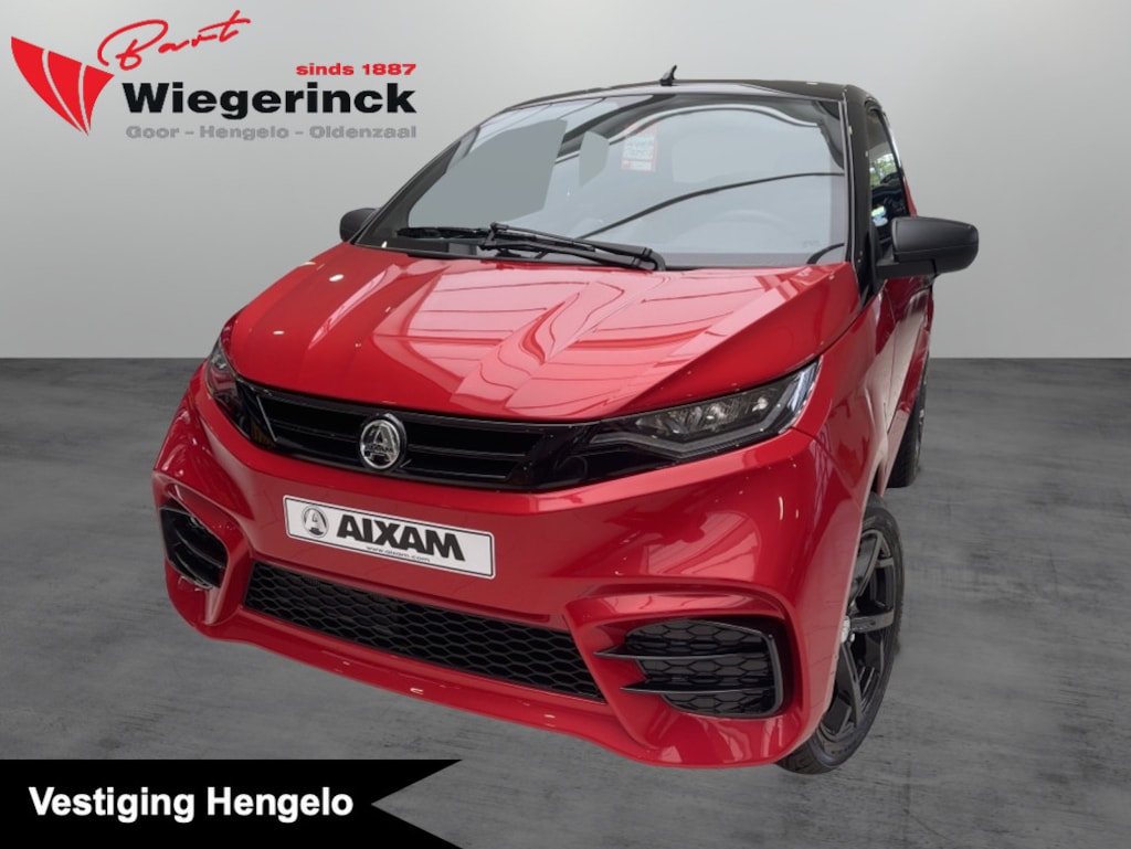 AIXAM Brommobiel Sport [ CAMERA I NAVI I APPLE CARPLAY / ANDROID AUTO I VERWARMING ]