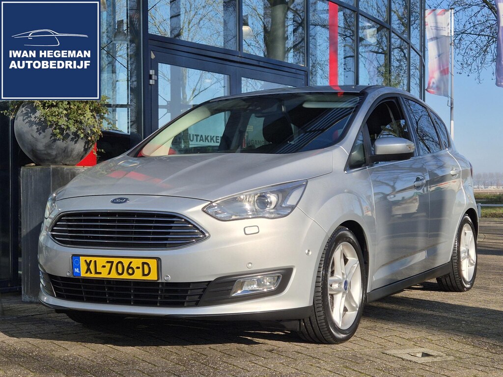 Ford C-Max 1.0 Titanium 125PK | Navigatie | Parkeersensoren + Camera | Stuur + Stoelverwarming | 17 inch | Climate Control