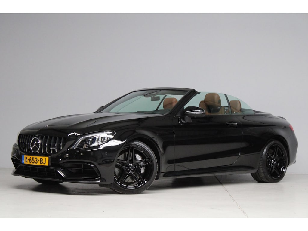 Mercedes-Benz C-klasse Cabrio 63 AMG | AMG Drivers Package | Designo | head-up | stoelkoeling | airscarf | burmester | 360 camera