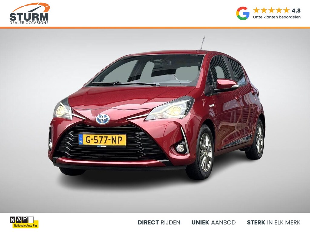Toyota Yaris 1.5 Hybrid Executive | Cruise Control | Achteruitrijcamera | Climate Control | Radio-MP3 Speler | Bluetooth Tel. | Rijklaarprijs!