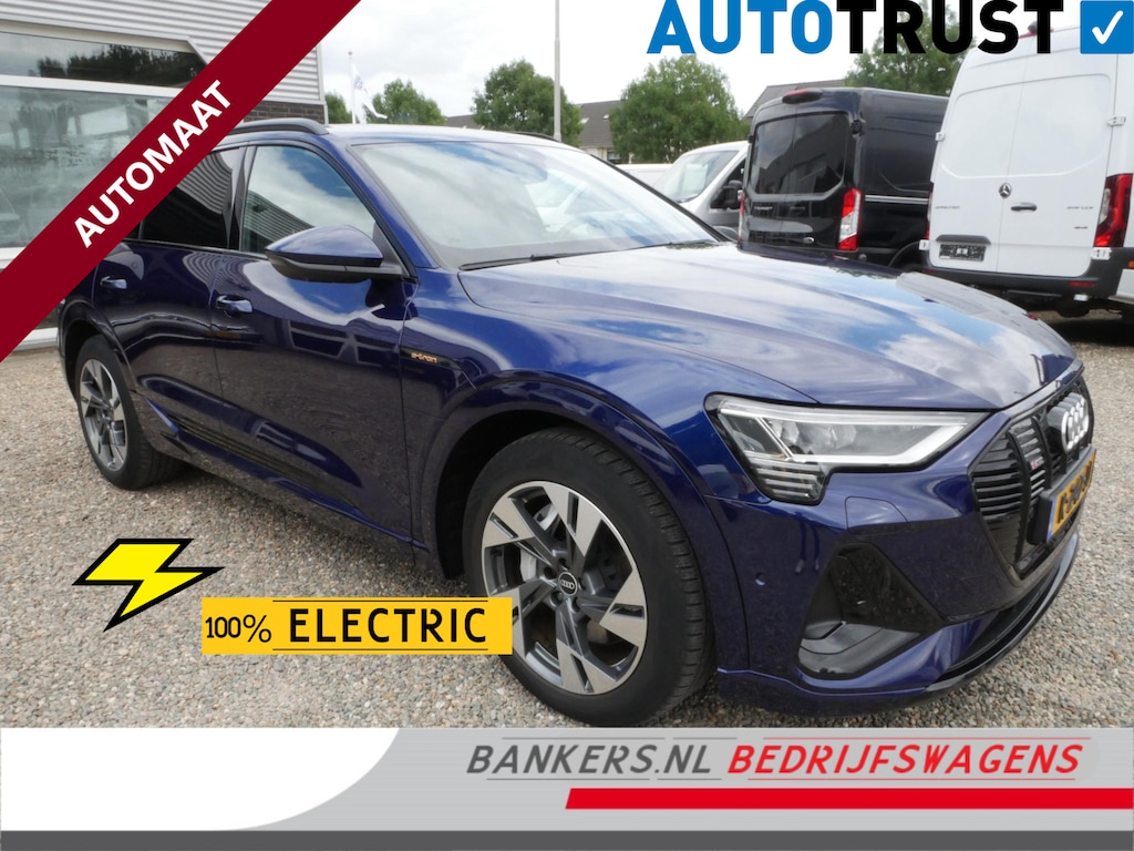 Audi E-tron 55 Quattro S-edition 95 kWh SOH 98% Pano-dak LV