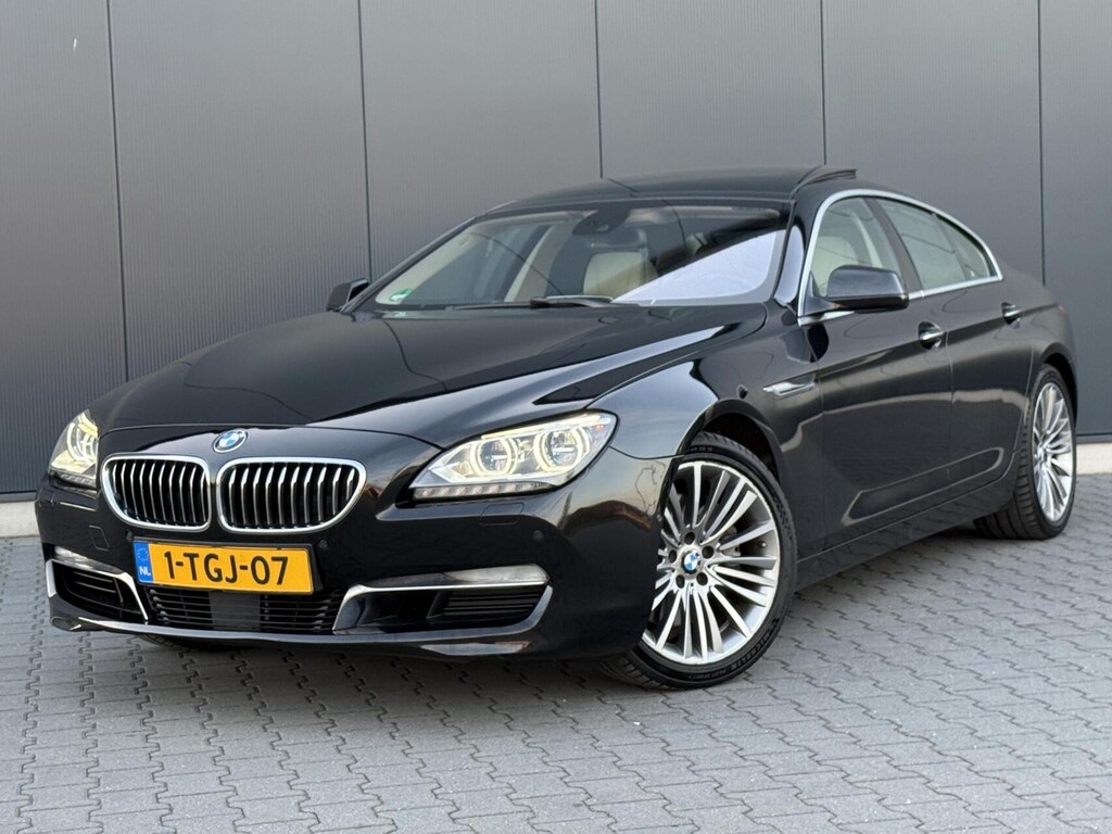BMW 6-Serie Gran Coupe 640I High Executive Pano - Leder Dashboard - Adaptief - Luxe Uitvoering