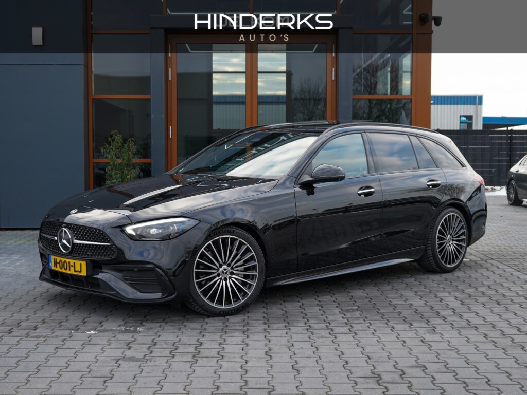 Mercedes-Benz C-klasse Estate 200 AMG Line | Pano | Digital | Trekhaak | Sfeer | 360 Graden