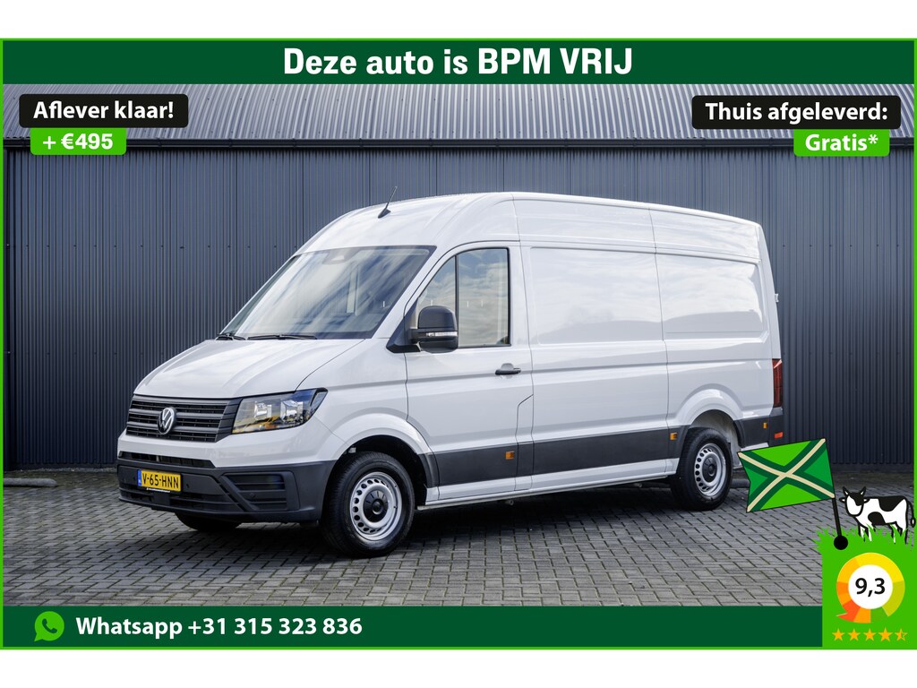Volkswagen Crafter 2.0 TDI L3H3 Trendline | Facelift | 140PK | Carplay | Navi | Cruise | Airco | Trekhaak