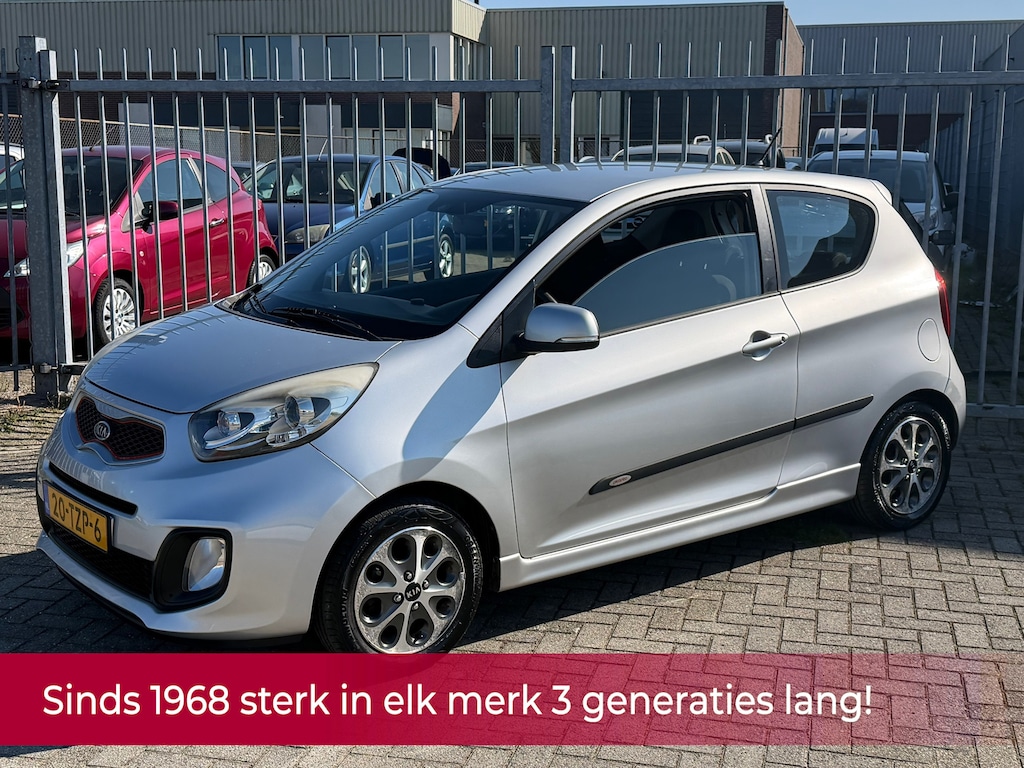 Kia Picanto 1.0 CVVT Plus Pack 1e eigenaar! NL AUTO NAP! Airco l LED l LMV l TREKHAAK l AUDIO l GOED ONDERHOUDEN!