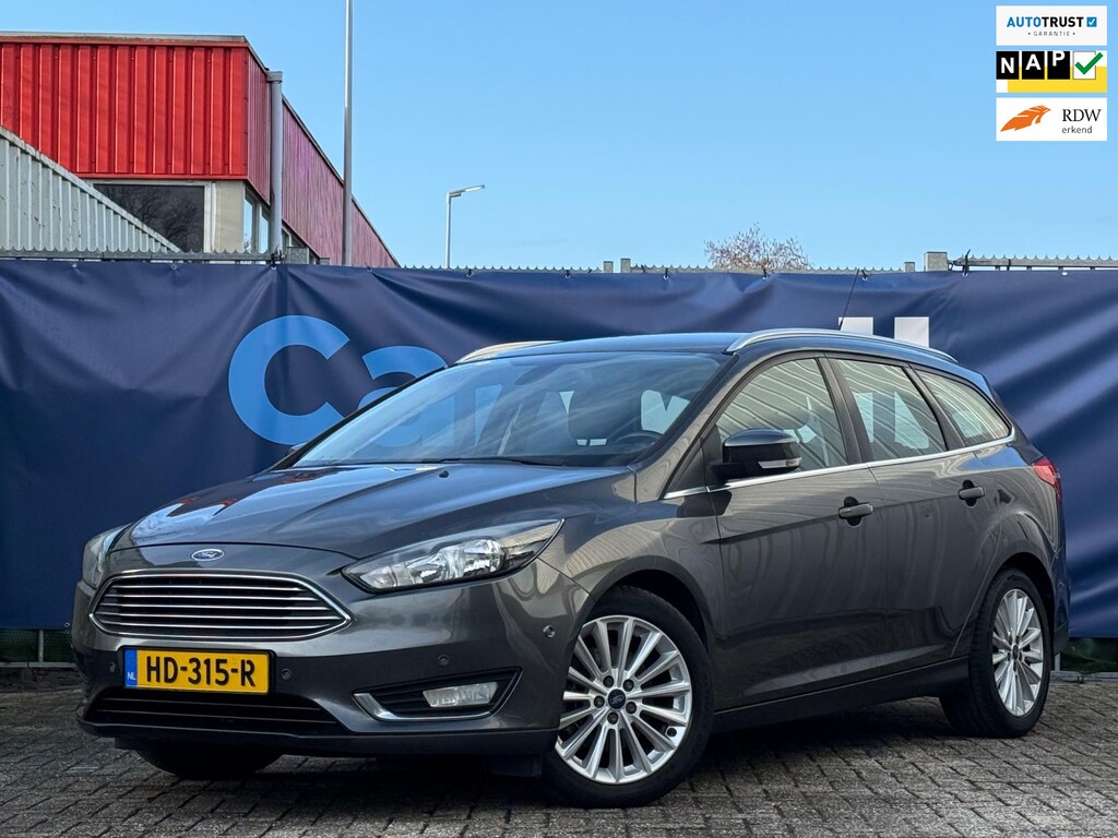 Ford Focus Wagon 1.5 Titanium Edition (150PK) 2e Eigenaar,Trekhaak,Climate,Navi,Camera,Cruise,PDC,N.A.P!Apk tot 29-10-2026!