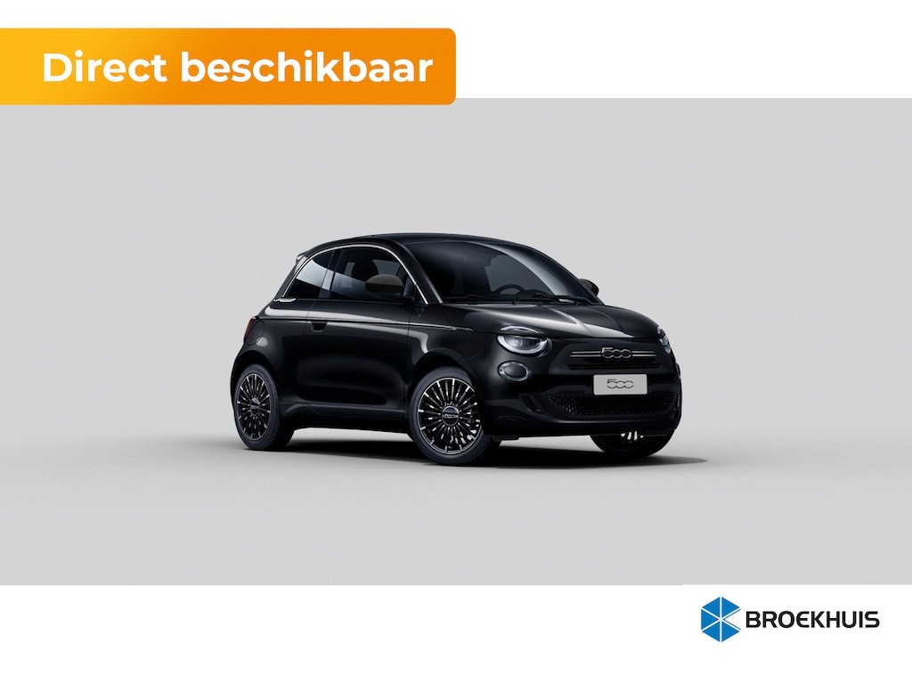 Fiat 500 La Prima | 10,25" touchscreen radio met Bluetooth, DAB & USB | Automatische airconditioning | Extra getint glas achter