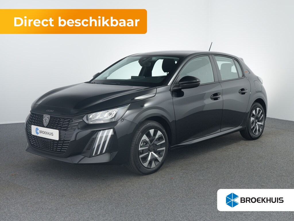 Peugeot 208 Style | Dashboard en deurpanelen in kunststof met carboneffect | Ecoled koplampen | Elektrisch verstelbare en verwarmbare buitenspiegels
