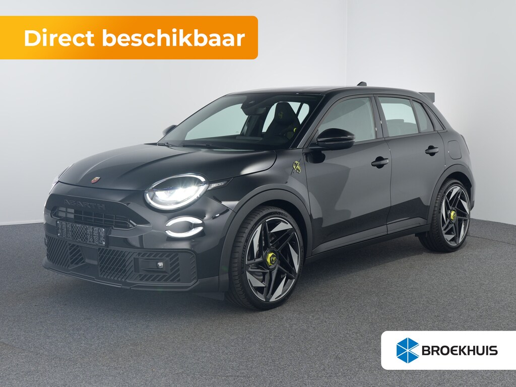 Abarth 600e Turismo | 10,25" touchscreen radio met Bluetooth, DAB & USB | 11 kW lader | Adaptieve Cruise Control