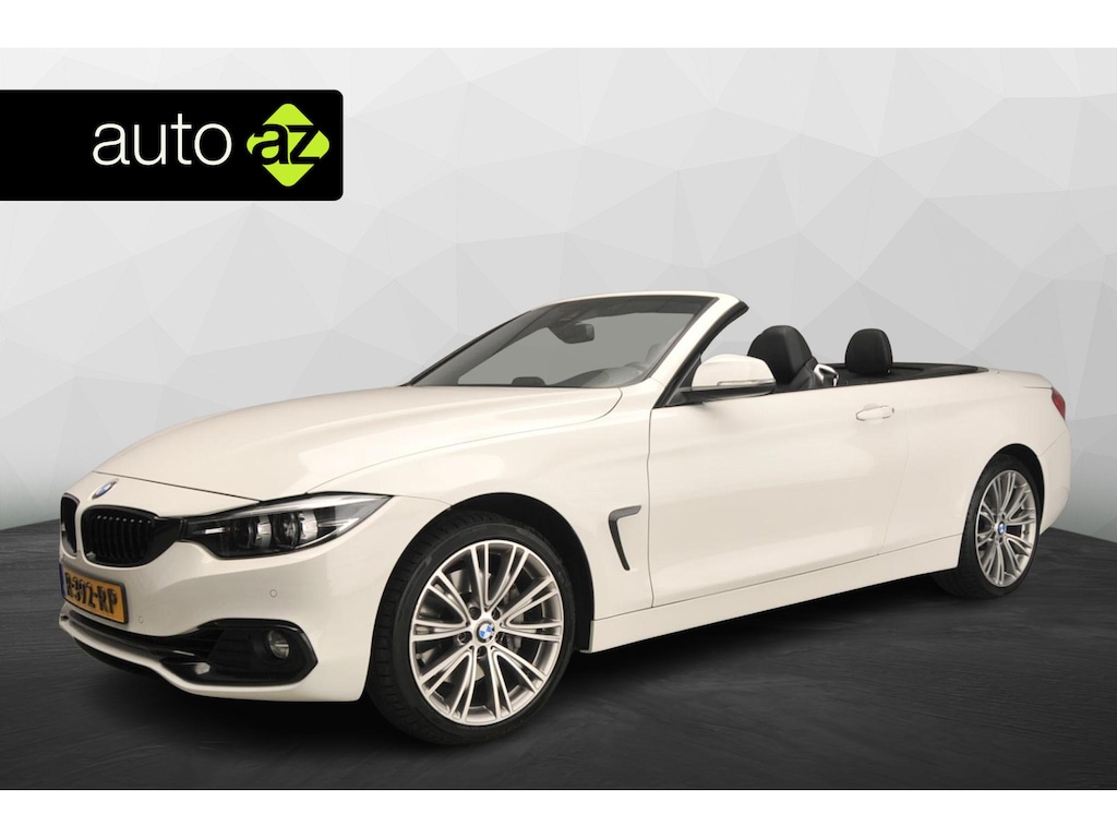 BMW 4-Serie Cabrio 440i xDrive Leder / Sportstoelen / Camera / Head-up / Harman Kardon / Alu wielen 19 inch