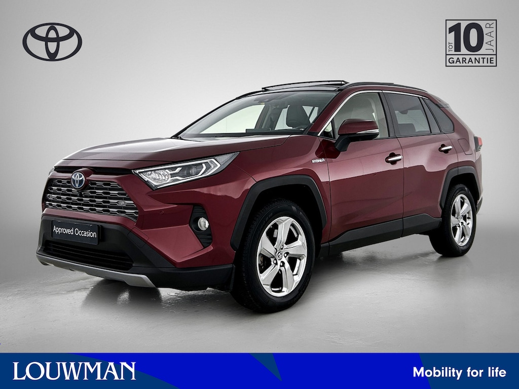Toyota RAV4 2.5 Hybrid AWD Executive | dealeronderhouden | Panoramadak | JBL | 360 Camera + Camera functie binnenspiegel | Dodehoek detectie | Elektrische Achterklep |