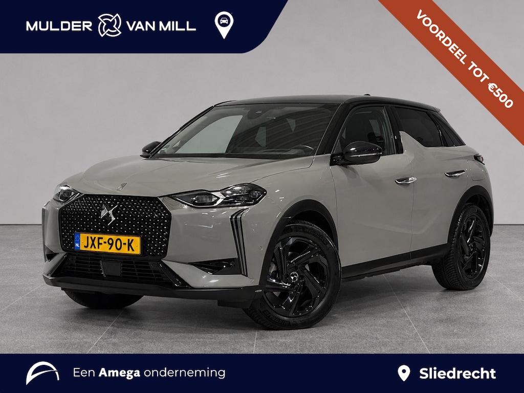 DS 3 e-Tense Opéra+ EV 54kWh 156pk | NAPPA LEDER | STOELMASSAGE | 360° CAMERA | HEAD-UP | KEYLESS ENTRY | ADAPTIVE CRUISE | STOELVERW. | DODEHOEKBEW. | NAVI |