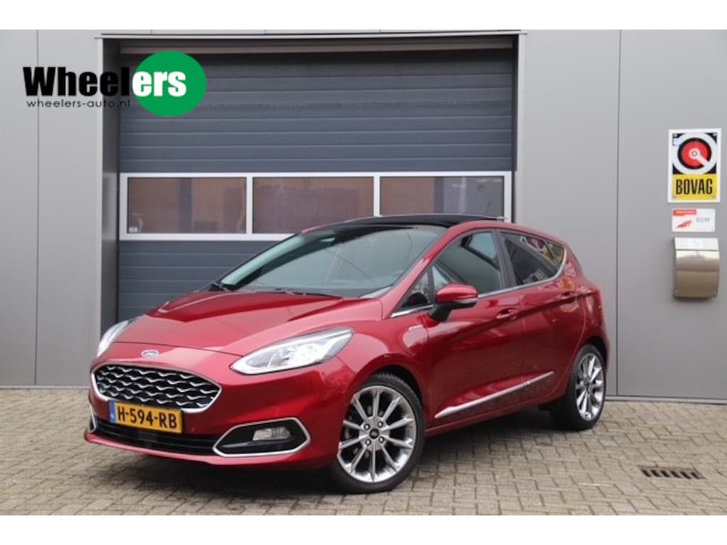 Ford Fiesta 1.0 EcoBoost Vignale B&O, Stoel & stuurverwarmd, Pano, Navi, Leder