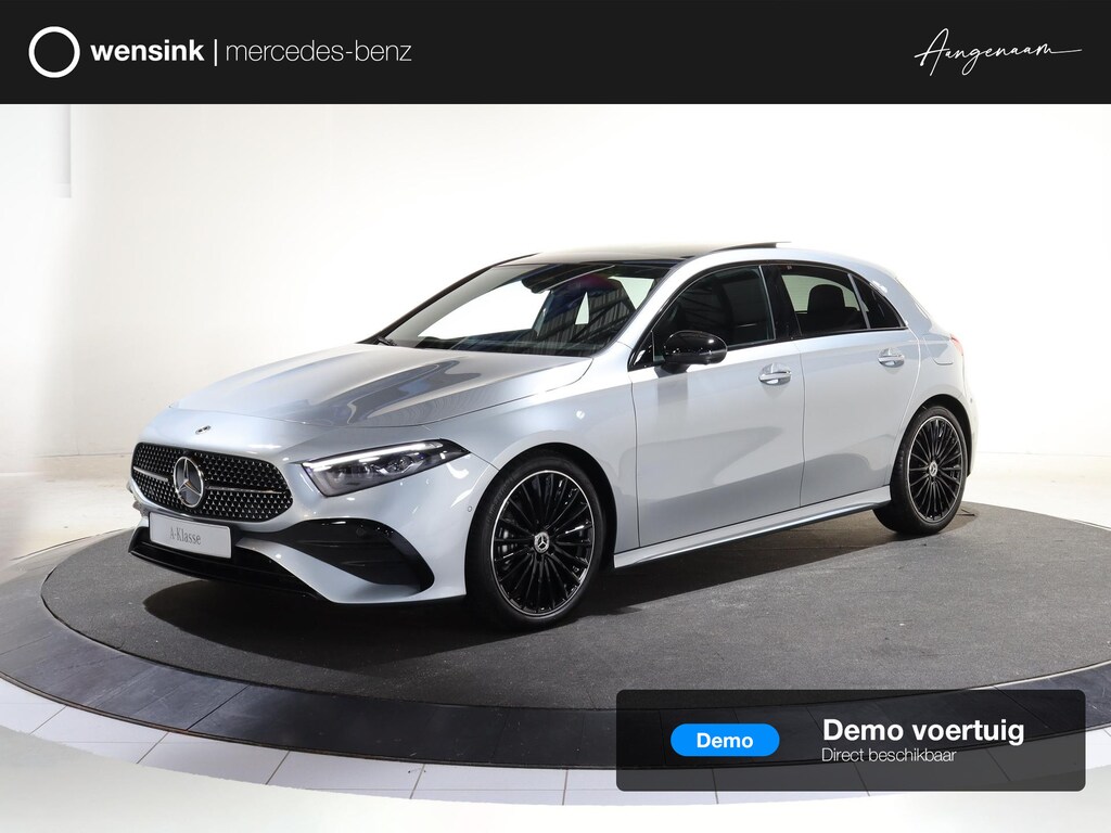 Mercedes-Benz A-klasse 180 Business Solution AMG | Panoramaschuifdak | Premium plus | Head-Up | Stoelverwarming | Achteruitrijcamera |  MULTIBEAM LED |