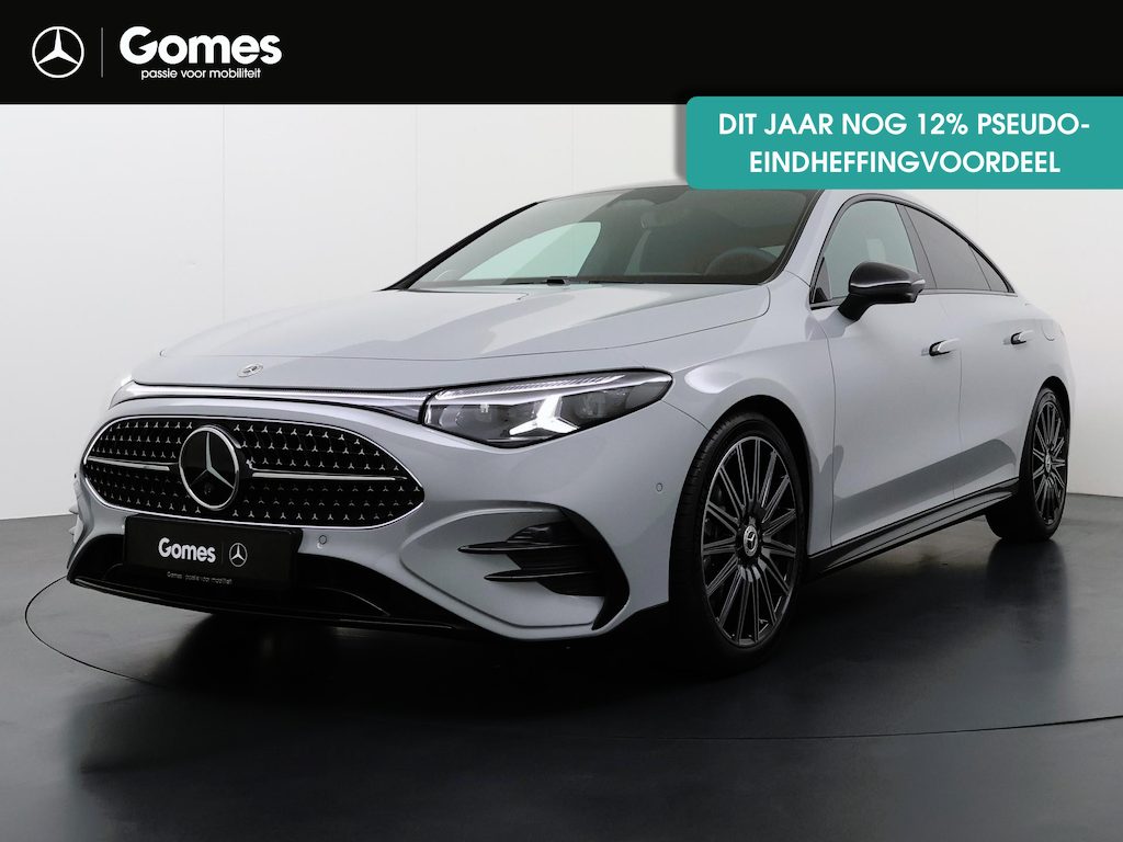 Mercedes-Benz CLA 180 Business Solution AMG | AMG Line Plus | Premium Plus Pakket  | Night Pakket | Trekhaak | Panoramadak | MBUX Superscreen | Burmester 3D Surround | Head-up Display | Adaptieve Cruise Control | Dodehoekassistent | Verkeersbordenassistent | MULTIBEAM LED Koplampen | Elektrisch Verstelbare Stoelen + Memory | Stoelverwarming | Sfeerverlichting | THERMOTRONIC Klimaatregeling | Sierdelen Geborsteld Aluminium Lightlines | Apple CarPlay | Android Auto | Elektrische Kofferklep | Achteruitrijcamera | Parkeersensoren