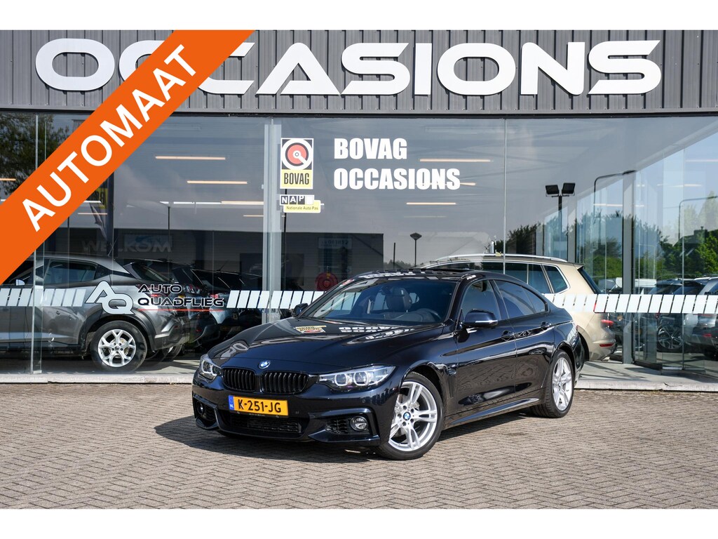 BMW 4-Serie Gran Coupe 418i M Sport NAVIGATIE/ SCHUIF KANTEL DAK/ LEDER
