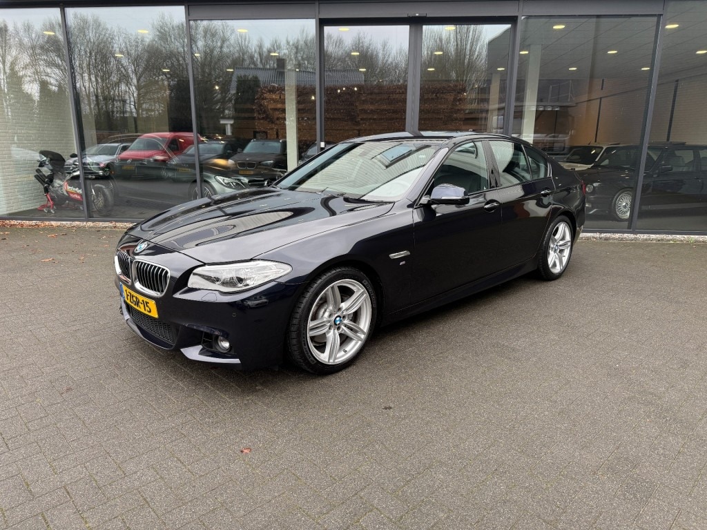 BMW 5-Serie 520I M-Sport,1e Eig,Dealer OH,Orig. NL,Xenon,NaviPro,Stoelverw,Leer,Clima,Cruise,