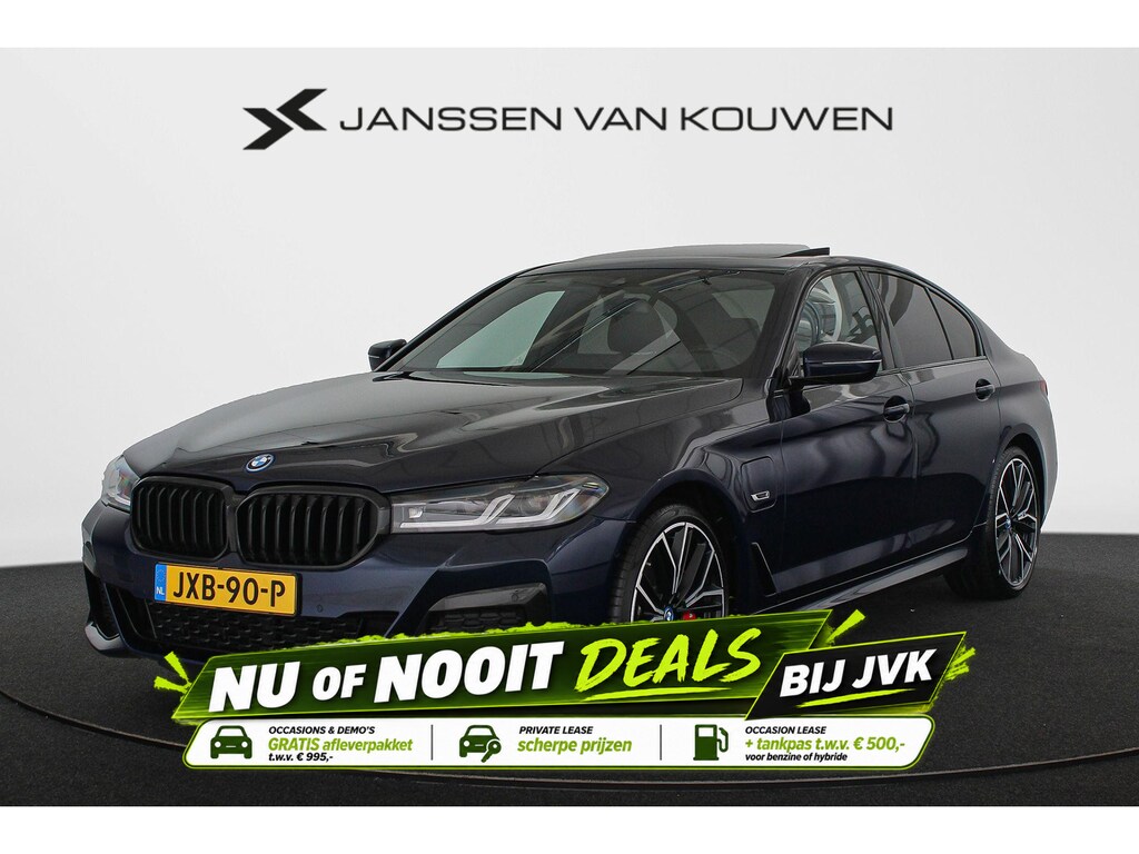 BMW 5-Serie 545e xDrive M Sport Harman Kardon Schuif-/Kanteldak Achterasbesturing 20" SOH 98%