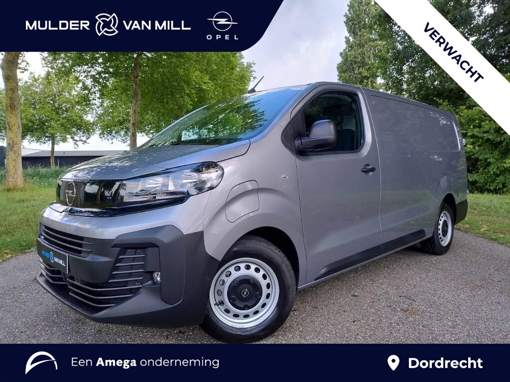Opel Vivaro-e Electric L3 75 kWh 136pk | 8 jaar garantie | 0% financial lease | Houten afwerking laadruimte | NAVI | Multimedia | Apple Carplay | Android Auto | Achteruitrijcamera | Parkeersensoren voor en achter | Dode hoek detectie | Digitale cockpit | Stuurwielbediening | Mistlampen | Licht- en regensensor | Automatic light | Tussenwand comfort met raam | Bestuurdersstoel comfort | Bank voorpassagiers | Reservewiel | van €49.119 voor €37.695 ex. BTW rijklaar