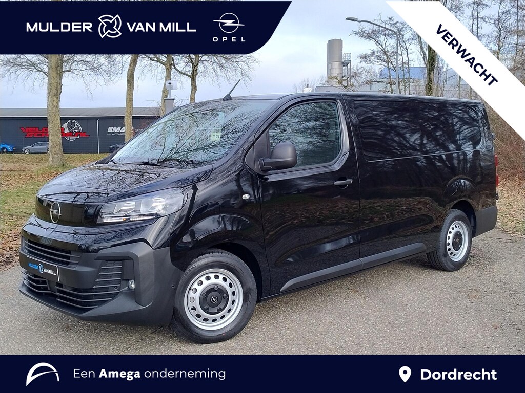 Opel Vivaro-e Electric L3 75 kWh 136pk | 8 jaar garantie | 0% financial lease | NAVI | Multimedia | Apple Carplay | Android Auto | Achteruitrijcamera | Parkeersensoren voor en achter | Dode hoek detectie | Ditale cockpit | Stuurwielbediening | Bestuurdersstoel comfort | Bank voorpassagiers | Tussenwand comfort met raam | van €48.119 voor €36.925 ex. BTW rijklaar