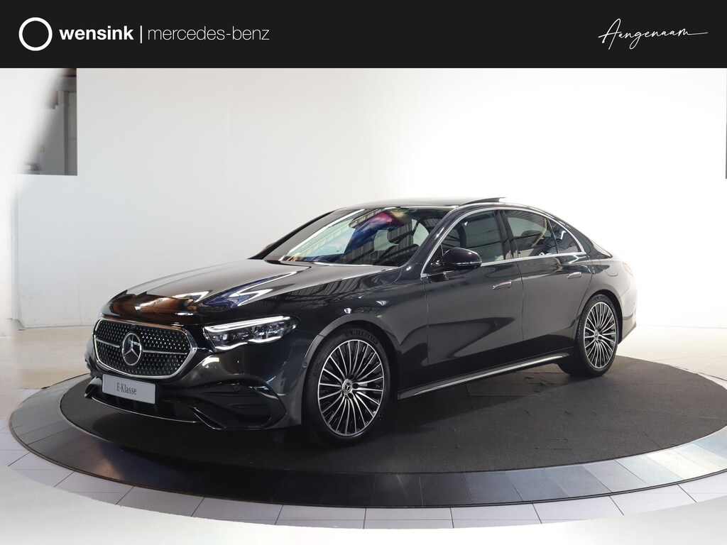 Mercedes-Benz E-klasse 300e Sport Edition | Premium Plus pakket | Panoramaschuifdak | Superscreen | Nightpakket | Rijassistentiepakket Plus | Stoelventilatie | Head-up display | Luchtvering |