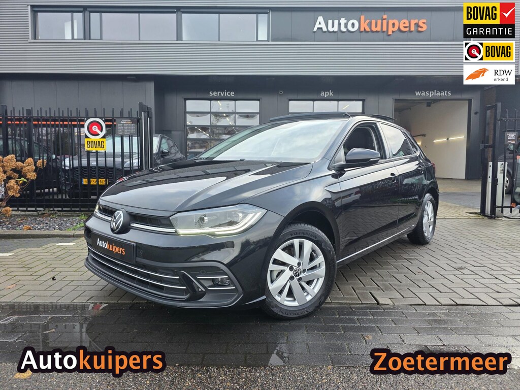 Volkswagen Polo 1.0 TSI Style | AUTOMAAT | Met o.a. IQ lights, digitaal dashboard, adaptive cruise, panoramadak en navigatie!