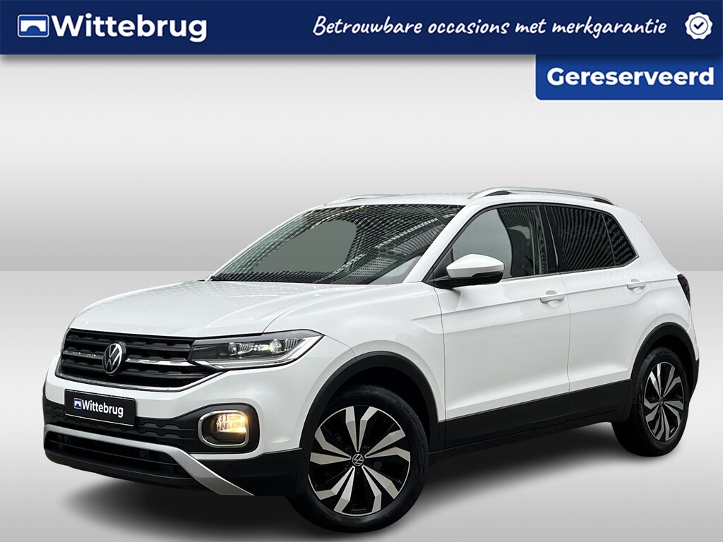 Volkswagen T-Cross 1.0 TSI Style / LED / Digitale Cockpit / Parkeersensoren V+A / App-Connect / Stoelverwarming **