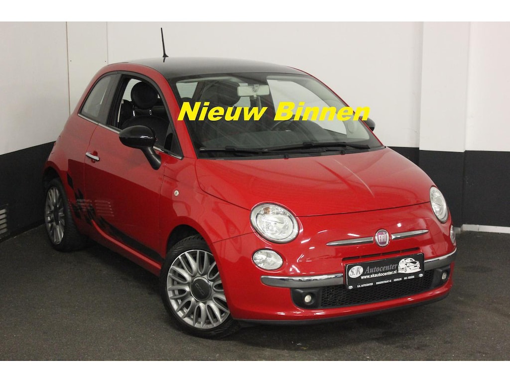 Fiat 500 AUTOMAAT SPORT TWIN AIR*PANO*CLIMA*LEER*MOOI.
