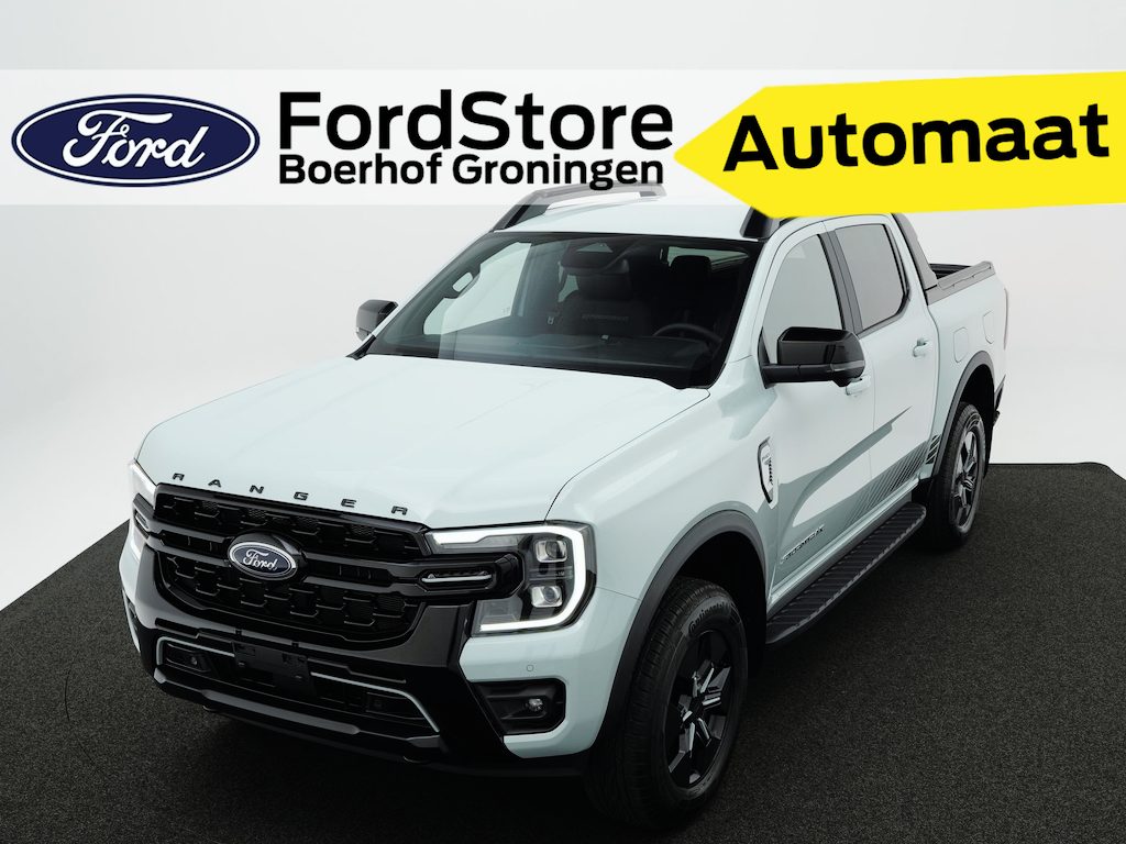 Ford Ranger Stormtrak Double Cab 2.3 279 pk PHEV Elektrische Rollertop | Stoel- en stuurverwarming | Trekhaak |