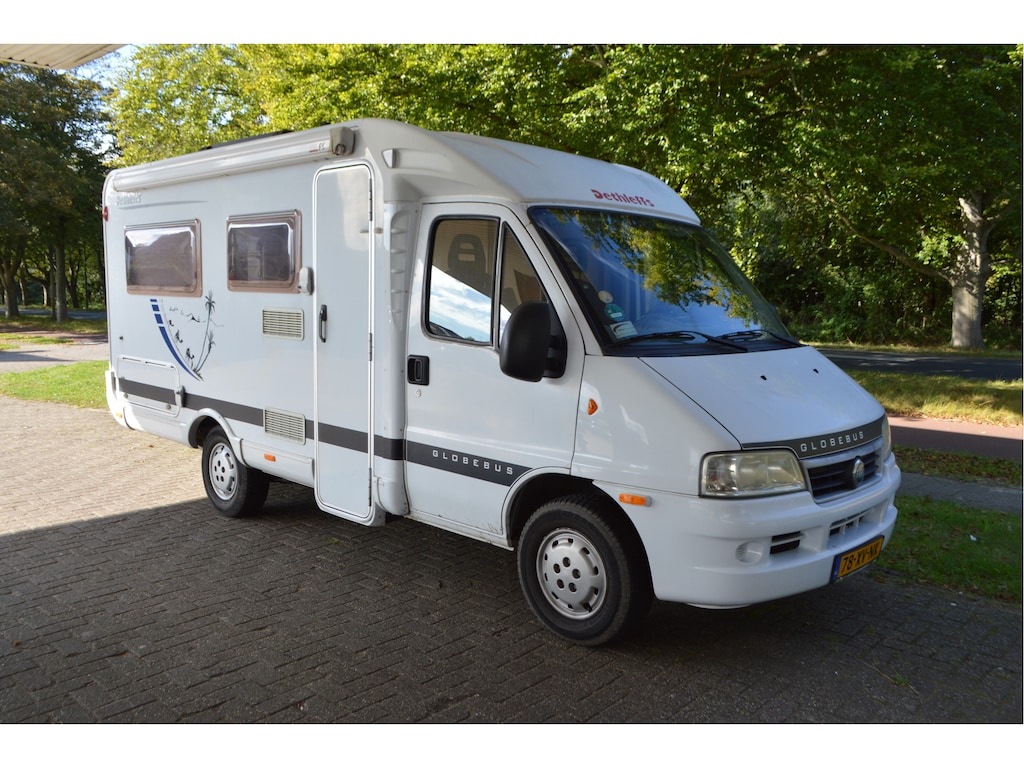 Fiat Camper Globebus Dethlefs Halfintegraal | Toilet/Douche | scooterdrager | Zonnepaneel