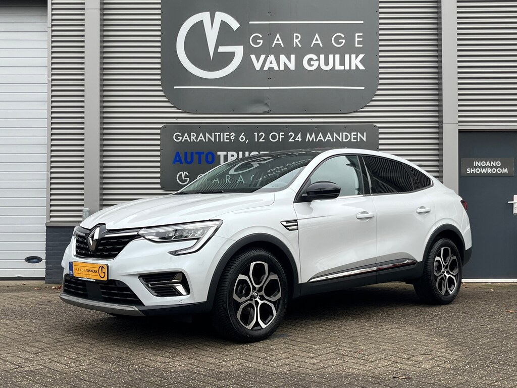 Renault Arkana 1.3 M. Hybrid 141PK Automaat,Navi,Clima,Cruise,Carplay,Isofix,Camera,ElektrRamen+Spiegels,Stoel+StuurVerw,Led.