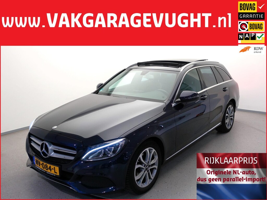 Mercedes-Benz C-klasse Estate 180 157pk AUT.-9|Panoramaschuifdak|Navi|Carplay|Parkassist|LMV