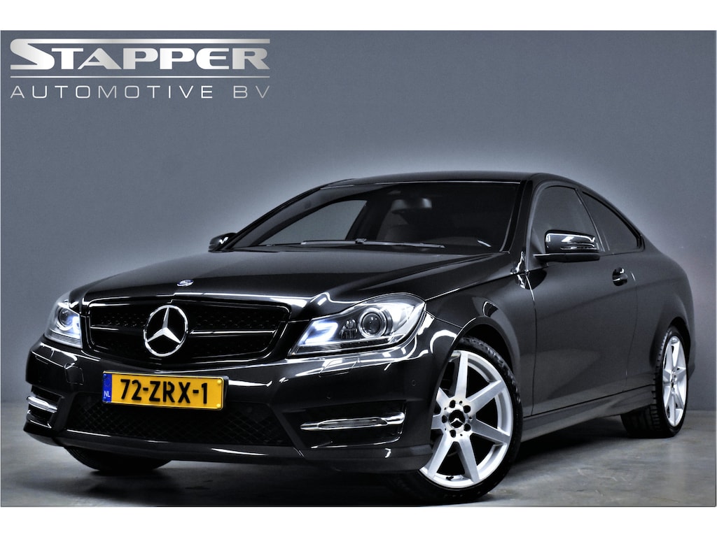 Mercedes-Benz C-klasse Coupé 250 204pk Org.NL Xenon/Navi/Led/Leer/Climate/Pdc/Cruise/Lmv18"