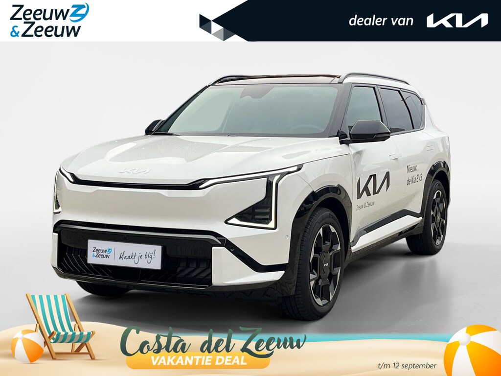 Kia EV5 GT-Line 81.4 kWh | Informeer naar beschikbaarheid | 505 km actieradius | 19" Inch velgen | NU €3000 inruilpremie + 500 korting KIA laadpaal
