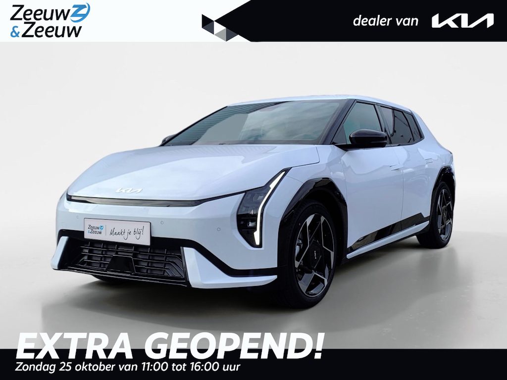 Kia EV4 GT-Line 81.4 kWh | Informeer naar beschikbaarheid | 204 pk | 595 km actieradius | NU €3.895- Inruilpremie