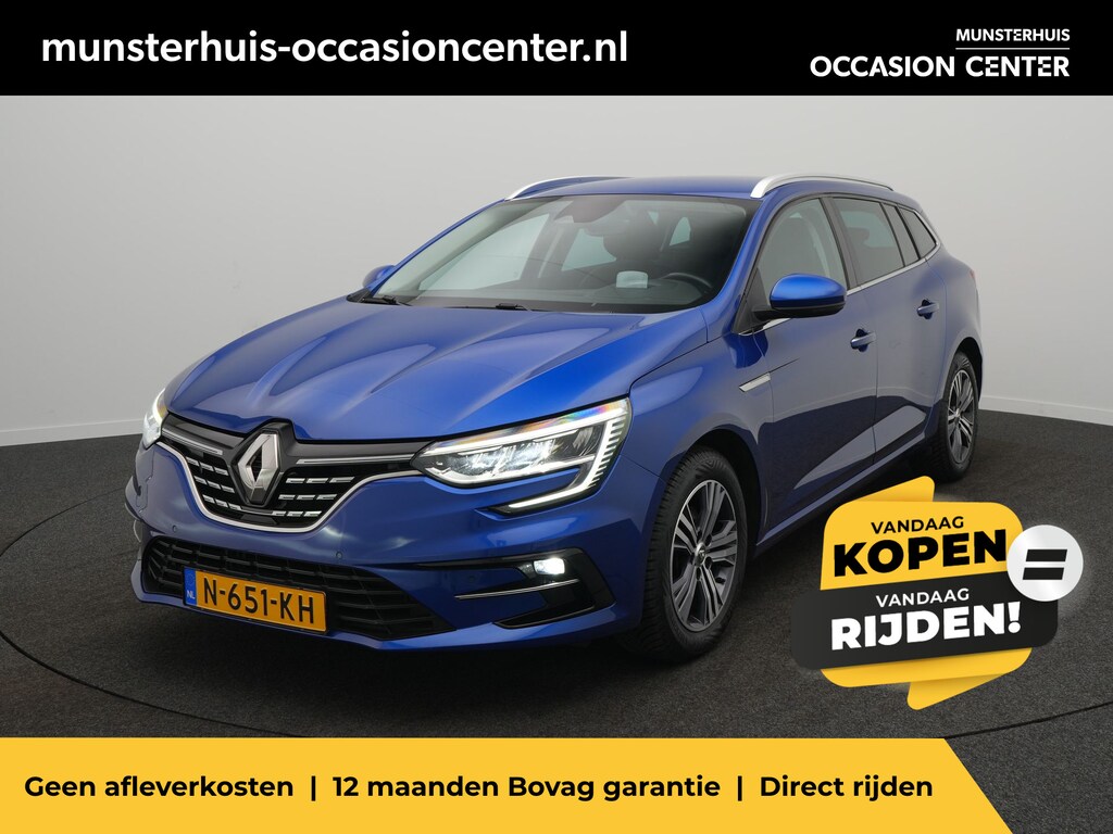 Renault Megane Estate TCe 140 Intens - RIJKLAARPRIJS - All Seasonbanden - Achteruitrijcamera - Cruise Control - Head-Up Display - Trekhaak - Dealeronderhouden