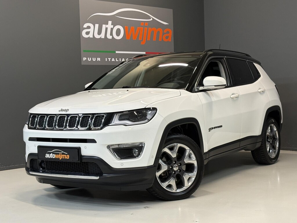 Jeep Compass 1.4 MultiAir 170pk Limited 4x4 Automaat Afn.trekhaak, Beats audio, Stuur/stoelverwarming, Xenon