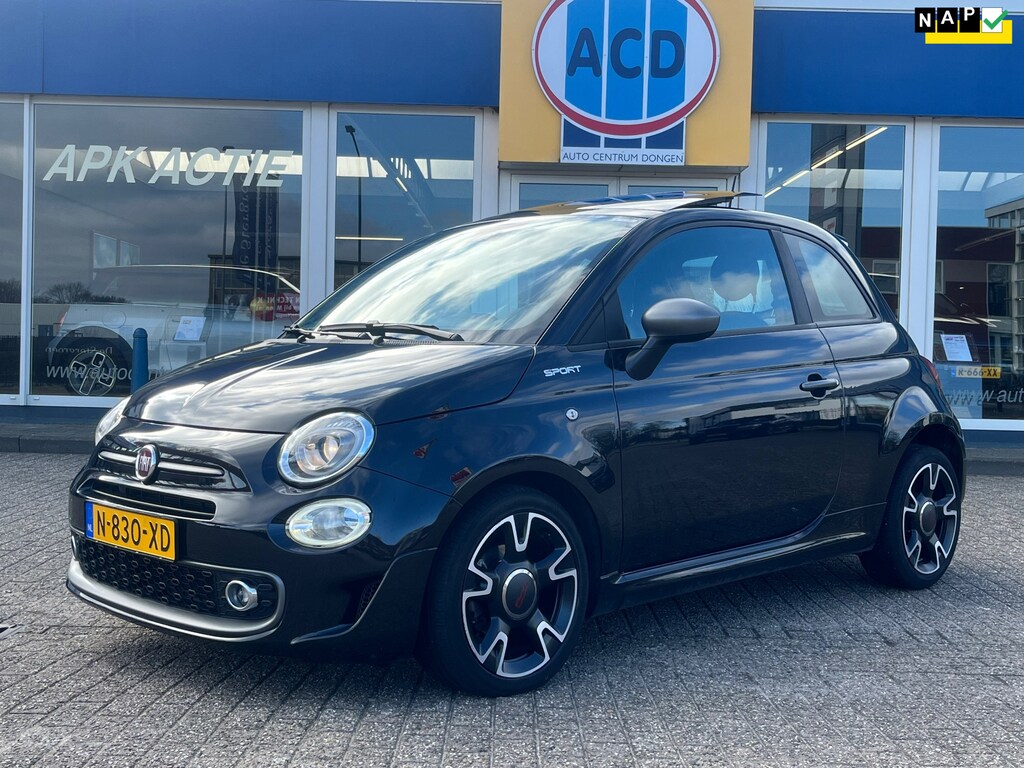 Fiat 500 1.0 Hybrid Sport | Orig. NL | PanoramaDak electr. bedienbaar |